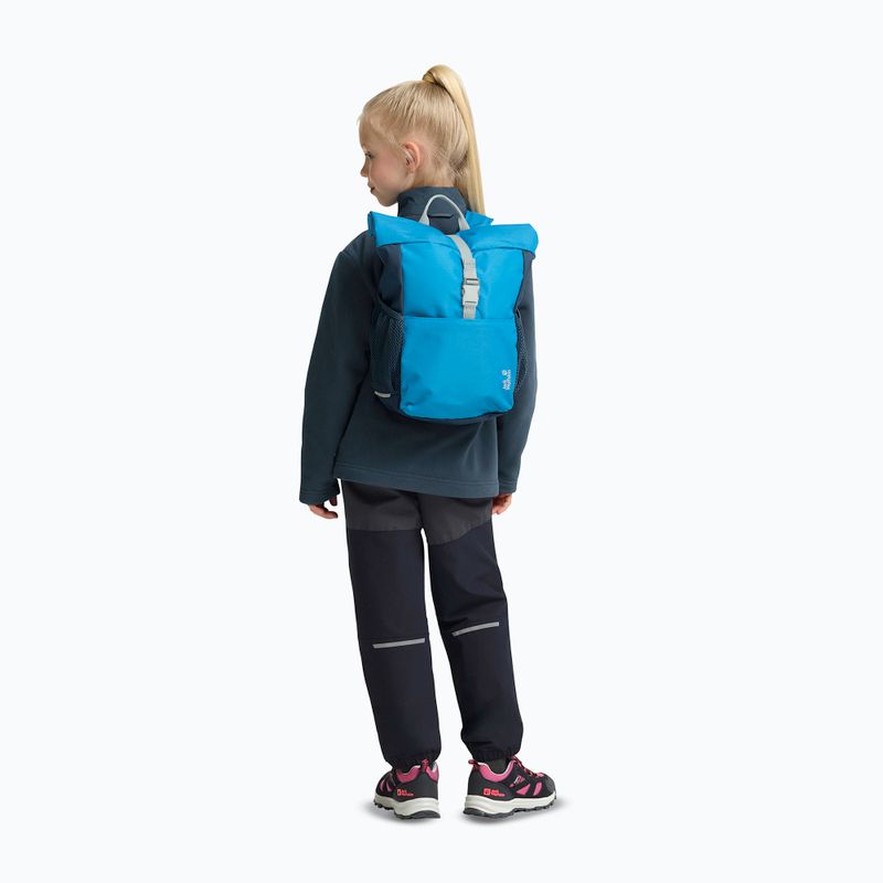 Plecak turystyczny dziecięcy Jack Wolfskin Island Mini 10 l aurora blue 16