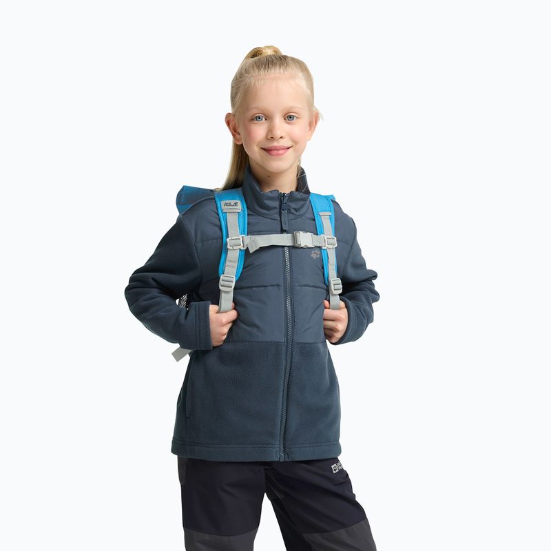 Plecak turystyczny dziecięcy Jack Wolfskin Island Mini 10 l aurora blue 17