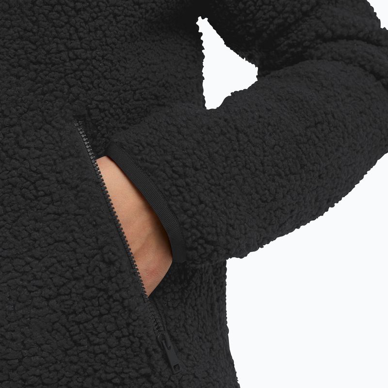 Bluza trekkingowa damska Jack Wolfskin High Curl black 5