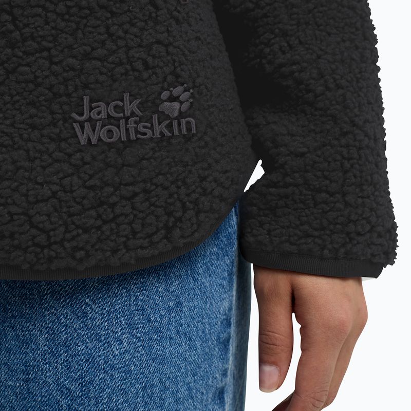 Bluza trekkingowa damska Jack Wolfskin High Curl black 6