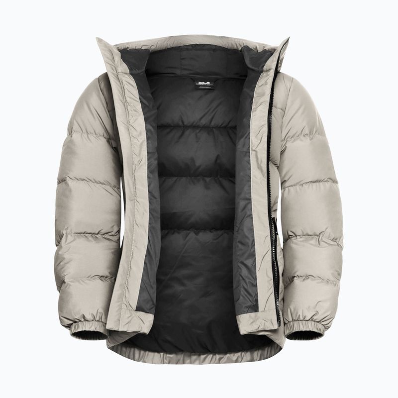 Kurtka puchowa damska Jack Wolfskin Frozen Palace pale sand 9