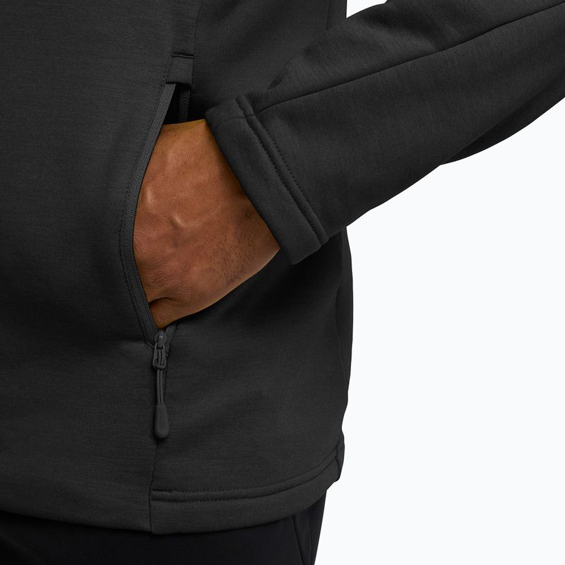 Bluza trekkingowa męska Jack Wolfskin Peak District Full Zip black 6