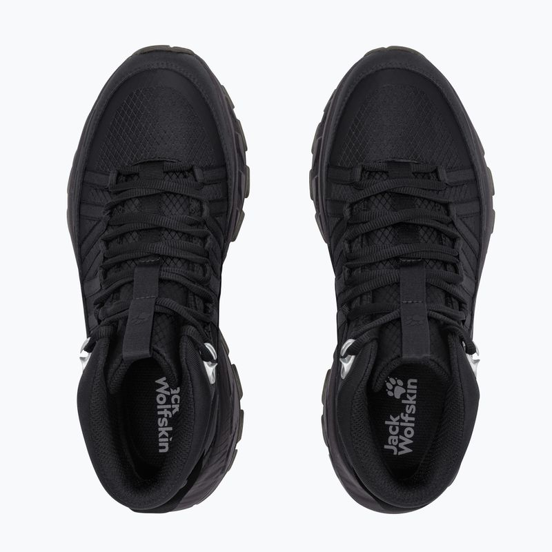 Buty turystyczne damskie Jack Wolfskin Wild Hike Texapore Mid black 3