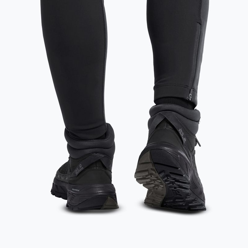 Buty turystyczne damskie Jack Wolfskin Wild Hike Texapore Mid black 5