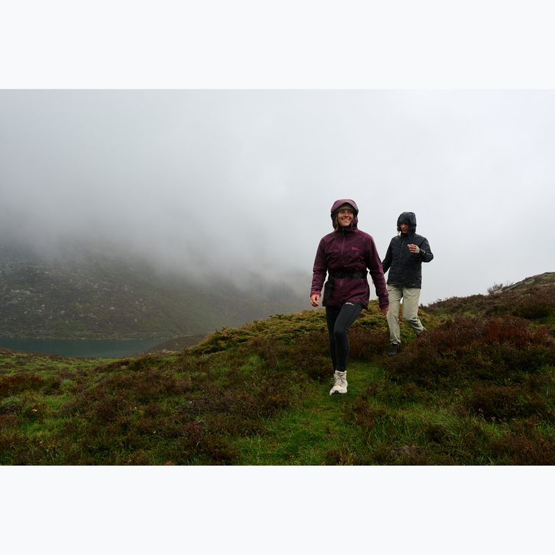 Buty turystyczne damskie Jack Wolfskin Wild Hike Texapore Mid black 9