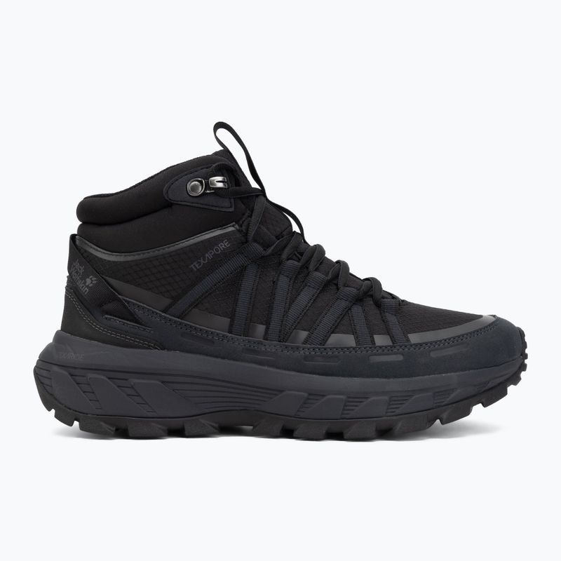 Buty turystyczne damskie Jack Wolfskin Wild Hike Texapore Mid black 2