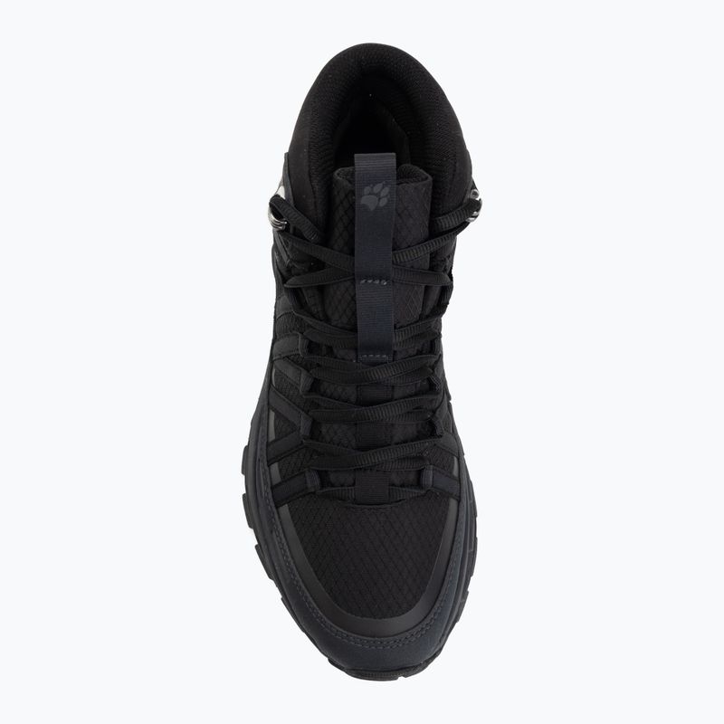 Buty turystyczne damskie Jack Wolfskin Wild Hike Texapore Mid black 5