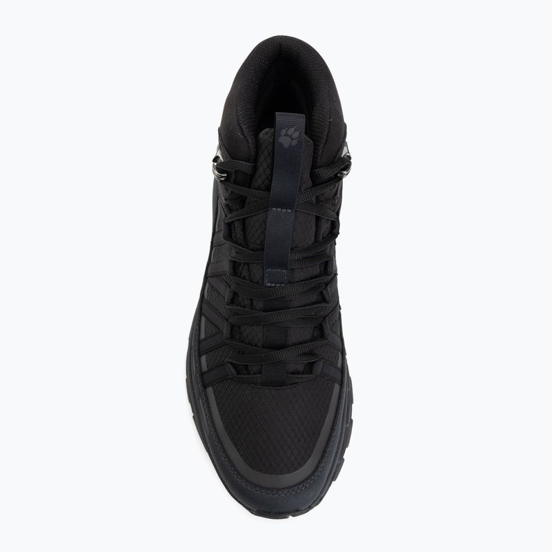 Buty turystyczne męskie Jack Wolfskin Wild Hike Texapore Mid black 5