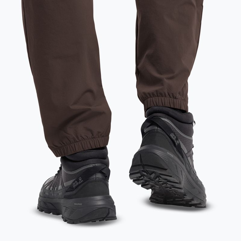 Buty turystyczne męskie Jack Wolfskin Wild Hike Texapore Mid black 5