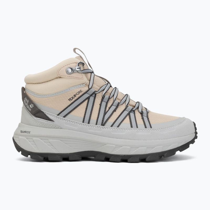 Buty turystyczne damskie Jack Wolfskin Wild Hike Texapore Mid oyster 2