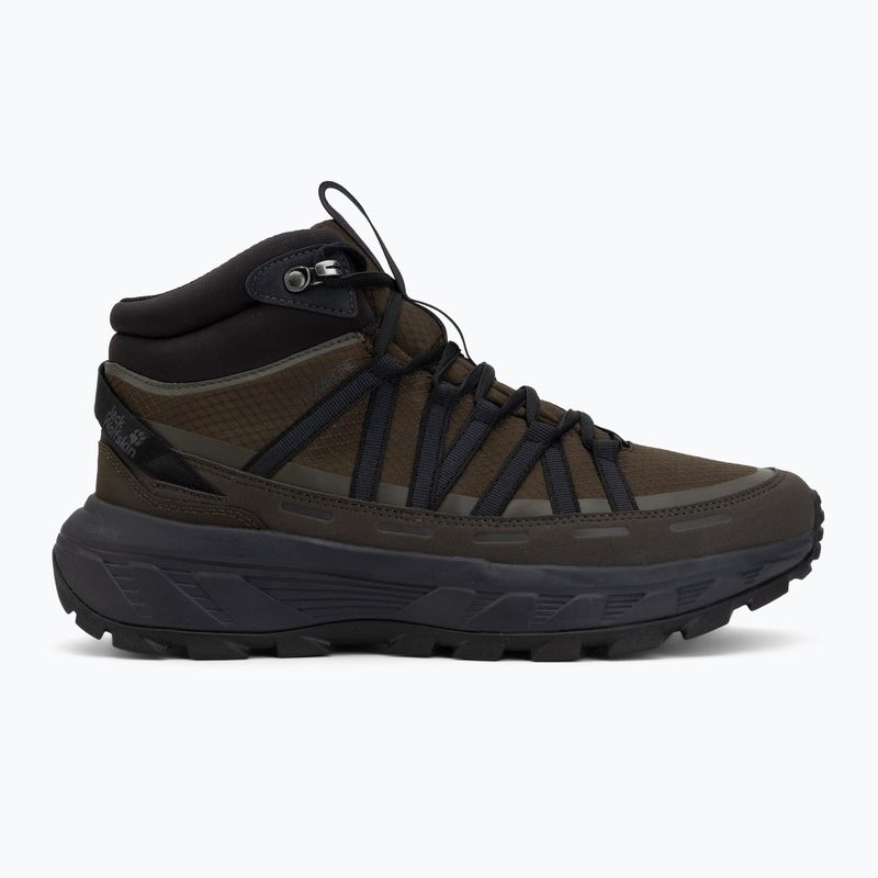 Buty turystyczne męskie Jack Wolfskin Wild Hike Texapore Mid obsidian moss 2