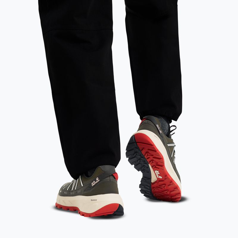 Buty turystyczne męskie Jack Wolfskin Wild Hike Texapore Low obsidian moss 6