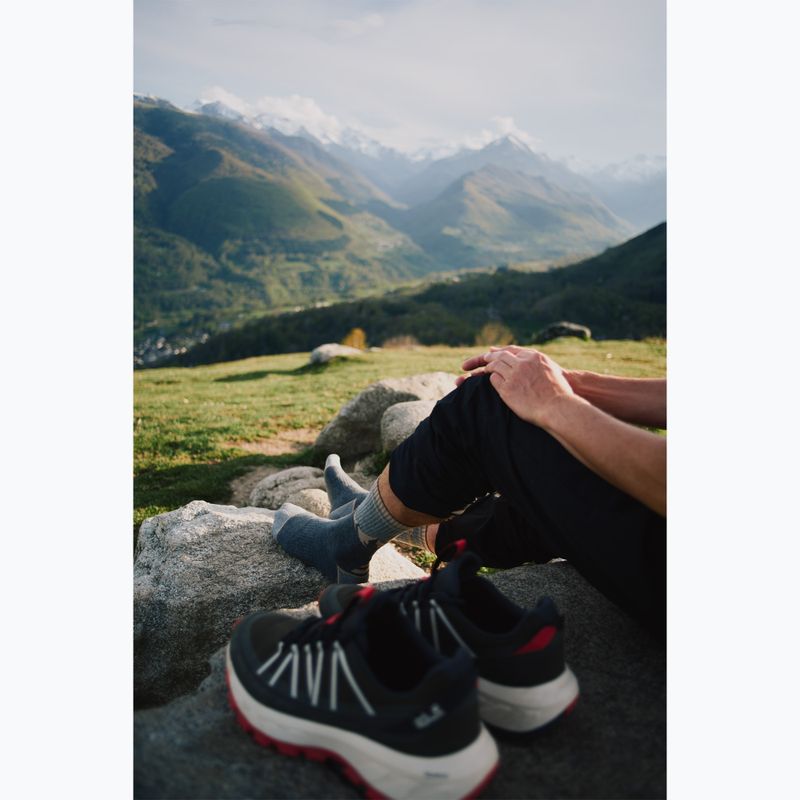 Buty turystyczne męskie Jack Wolfskin Wild Hike Texapore Low obsidian moss 8