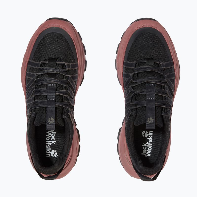 Buty turystyczne damskie Jack Wolfskin Wild Hike Texapore Low Mineral Red 4