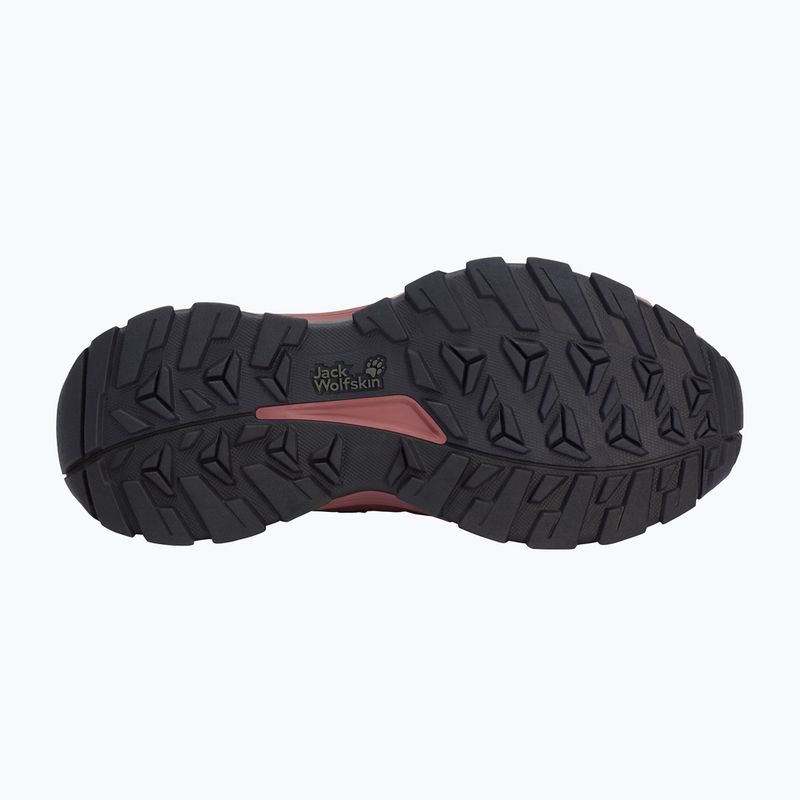 Buty turystyczne damskie Jack Wolfskin Wild Hike Texapore Low Mineral Red 6