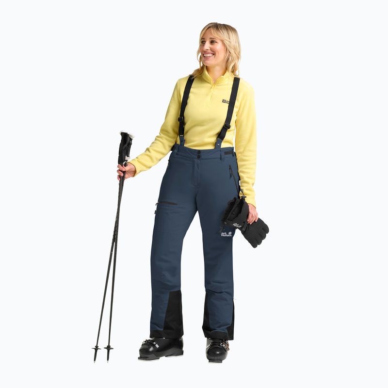 Spodnie narciarskie damskie Jack Wolfskin Flowline Pro 2L Ins midnight sky 2