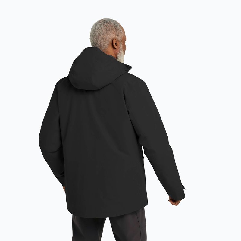 Kurtka 3w1 męska Jack Wolfskin Icecape 3In1 Down Rds black 3