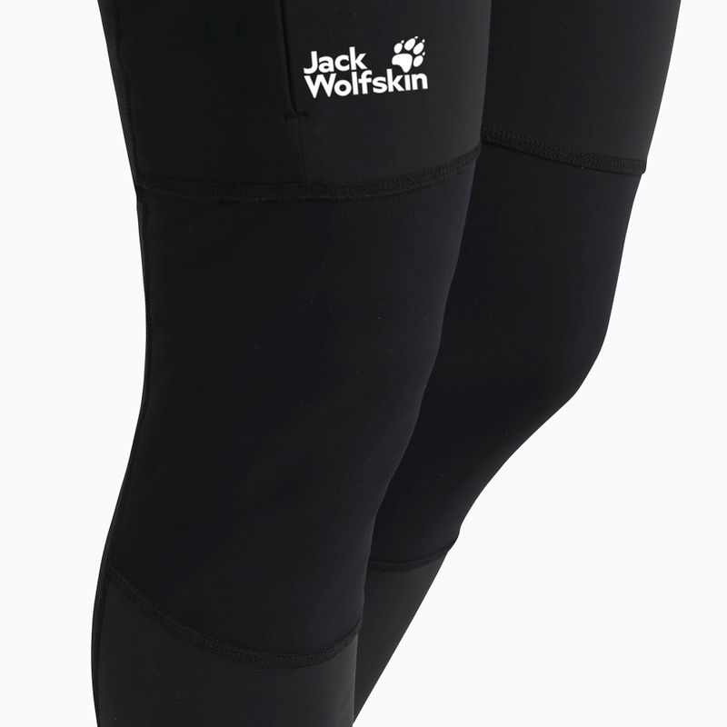 Legginsy trekkingowe damskie Jack Wolfskin Hike With Me black 5