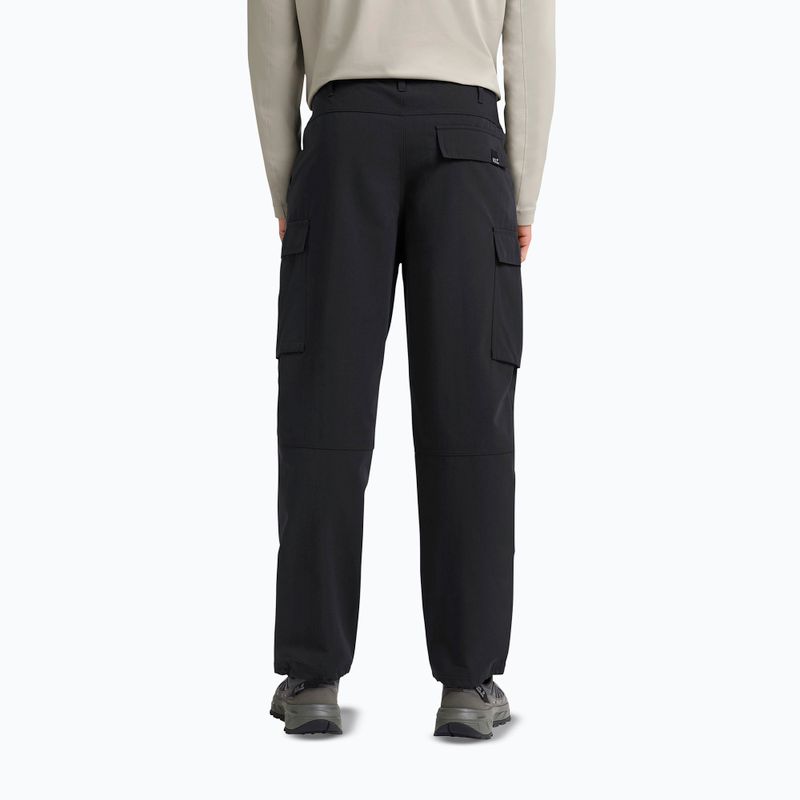 Spodnie trekkingowe męskie Jack Wolfskin Yuma Cargo black 2