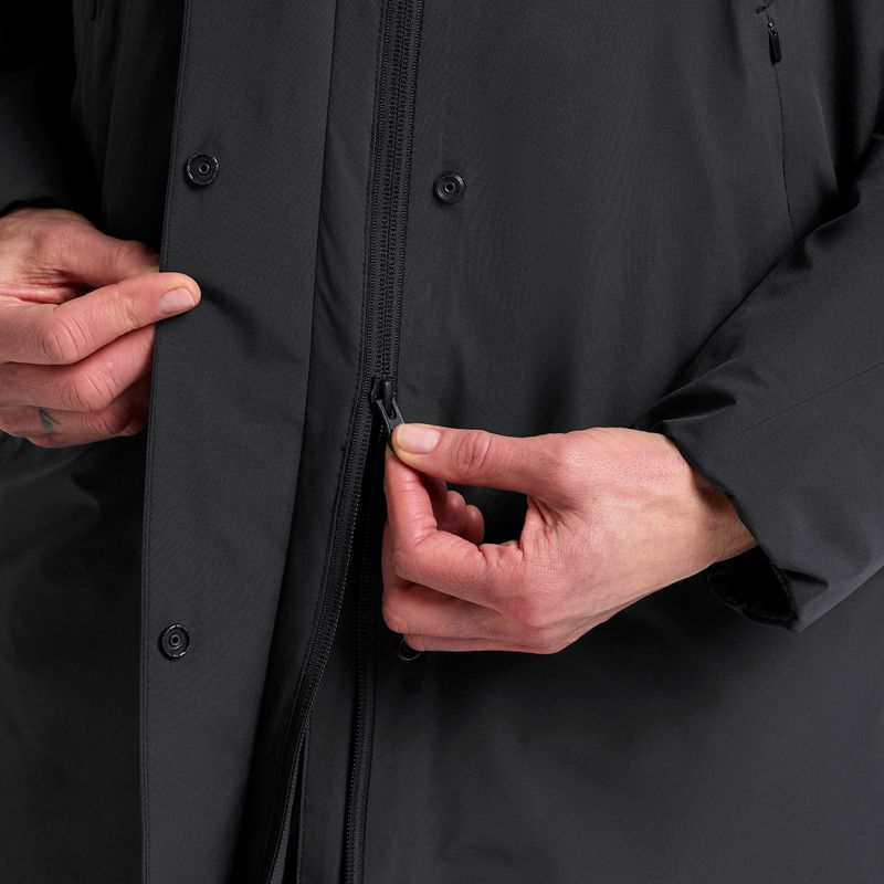Płaszcz ocieplany damski Jack Wolfskin Frost Haven Coat black 5
