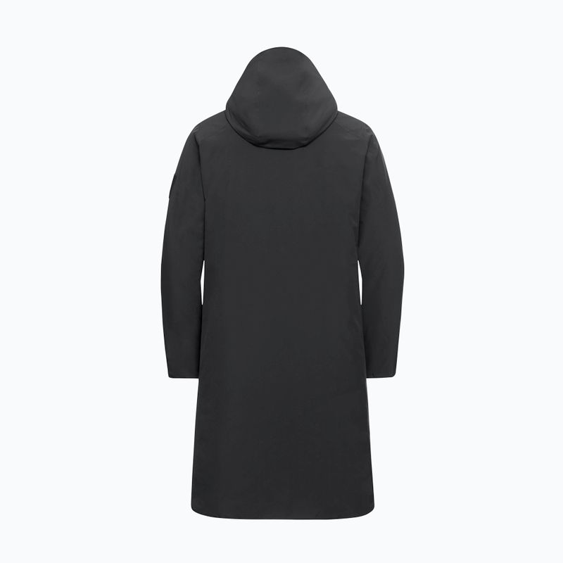 Płaszcz ocieplany damski Jack Wolfskin Frost Haven Coat black 8