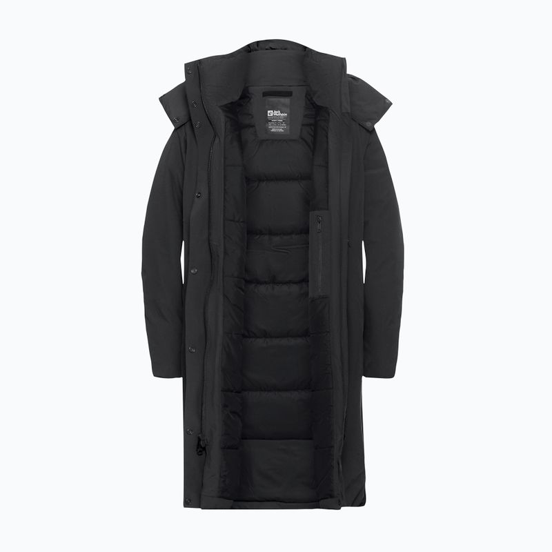 Płaszcz ocieplany damski Jack Wolfskin Frost Haven Coat black 9
