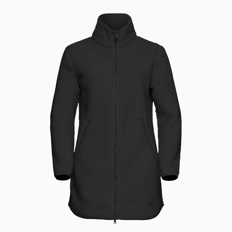 Bluza trekkingowa damska Jack Wolfskin High Curl Coat black 7