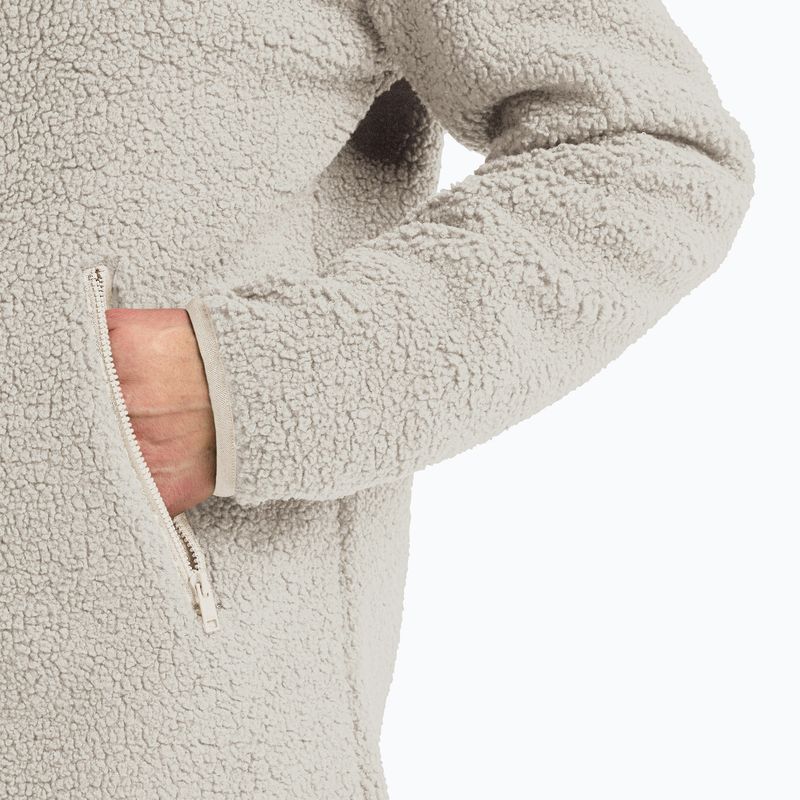 Bluza trekkingowa damska Jack Wolfskin High Curl Coat pale sand 4