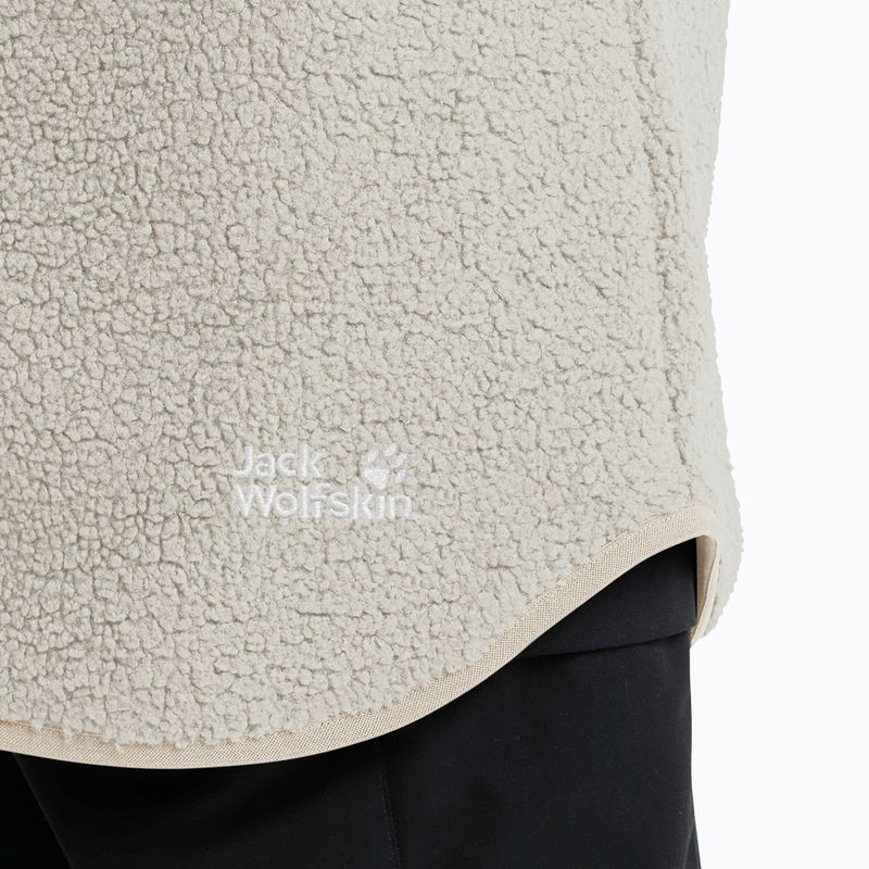 Bluza trekkingowa damska Jack Wolfskin High Curl Coat pale sand 6