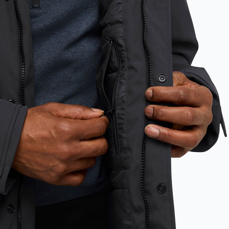 Kurtka przeciwdeszczowa męska Jack Wolfskin Canyon Shield Parka black 6