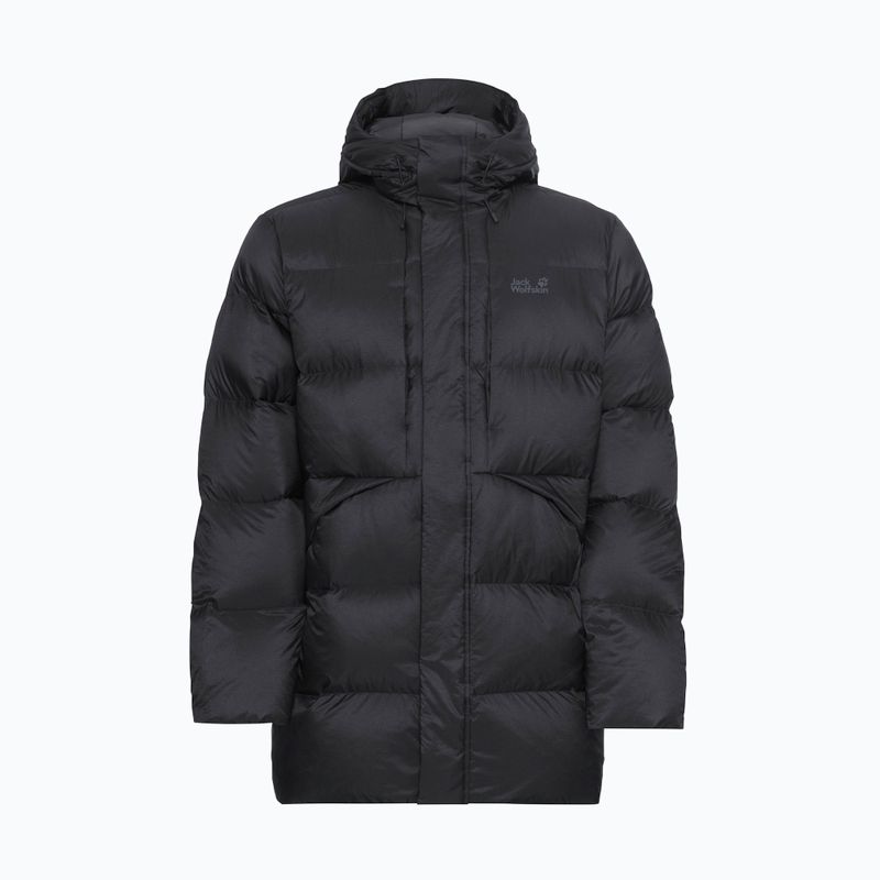 Kurtka puchowa męska Jack Wolfskin Icy Hill Coat Rds black 7