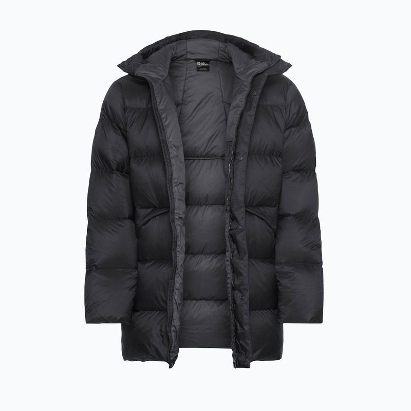 Kurtka puchowa męska Jack Wolfskin Icy Hill Coat Rds black 9