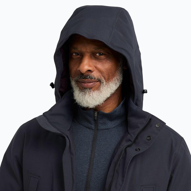 Kurtka przeciwdeszczowa męska Jack Wolfskin Canyon Shield Parka dark navy 4