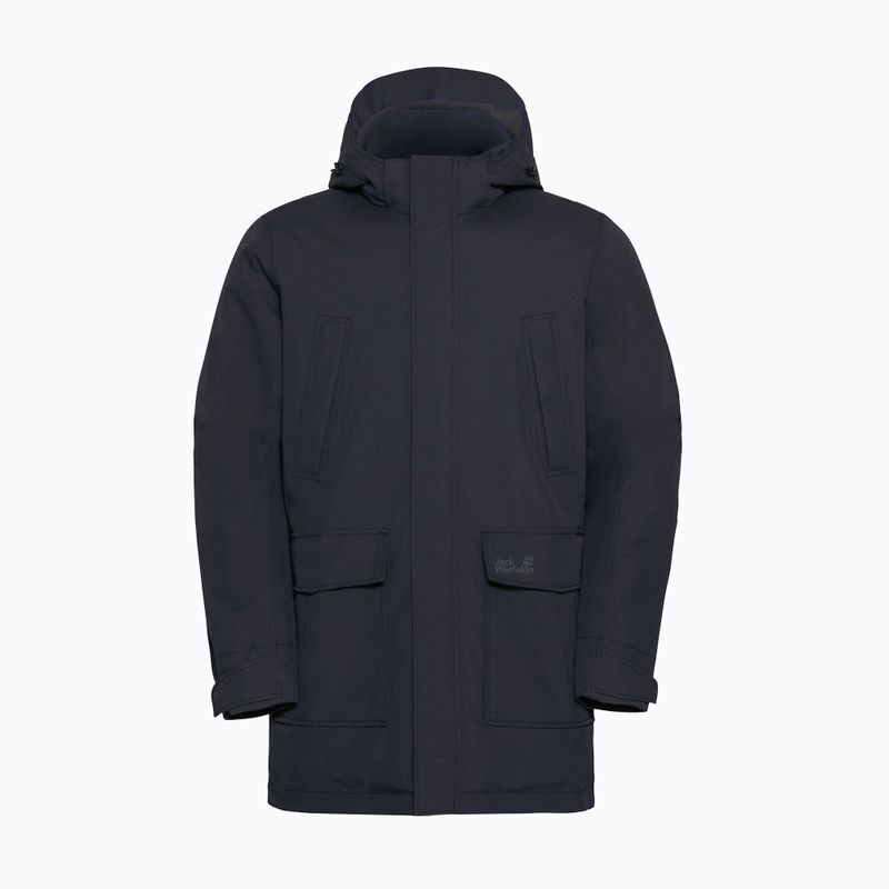 Kurtka przeciwdeszczowa męska Jack Wolfskin Canyon Shield Parka dark navy 7