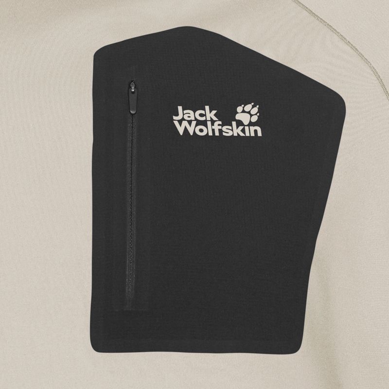 Longsleeve męski Jack Wolfskin Prelight Trail Crew pale sand 7