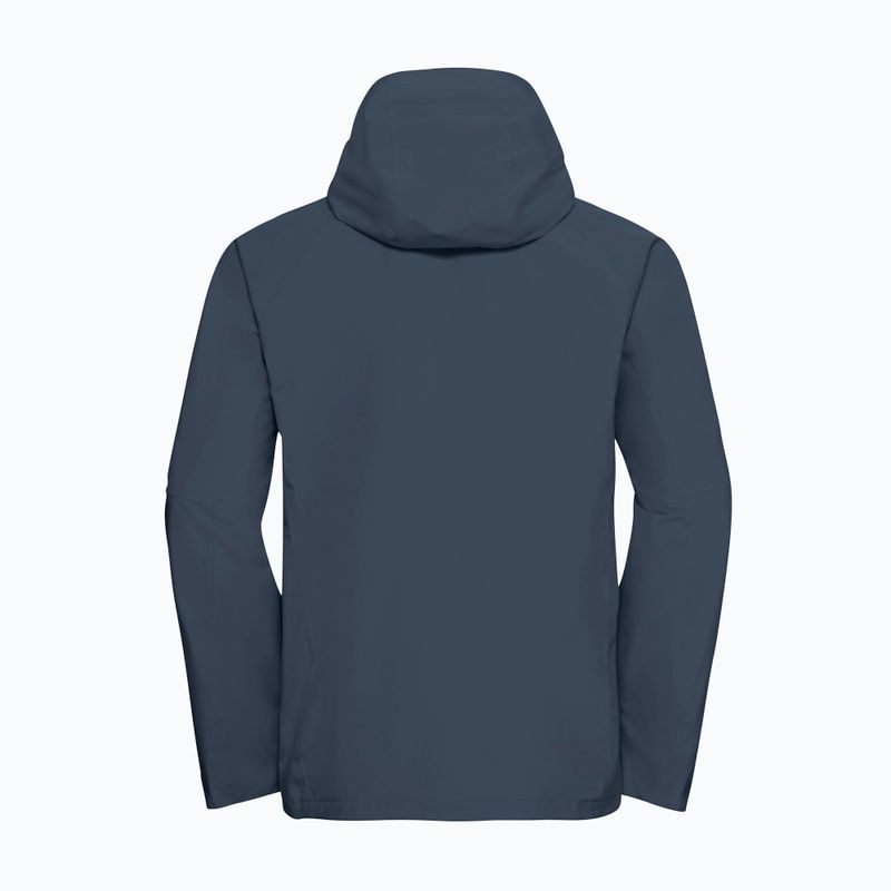 Kurtka przeciwdeszczowa męska Jack Wolfskin Tempest 2l midnight sky 9
