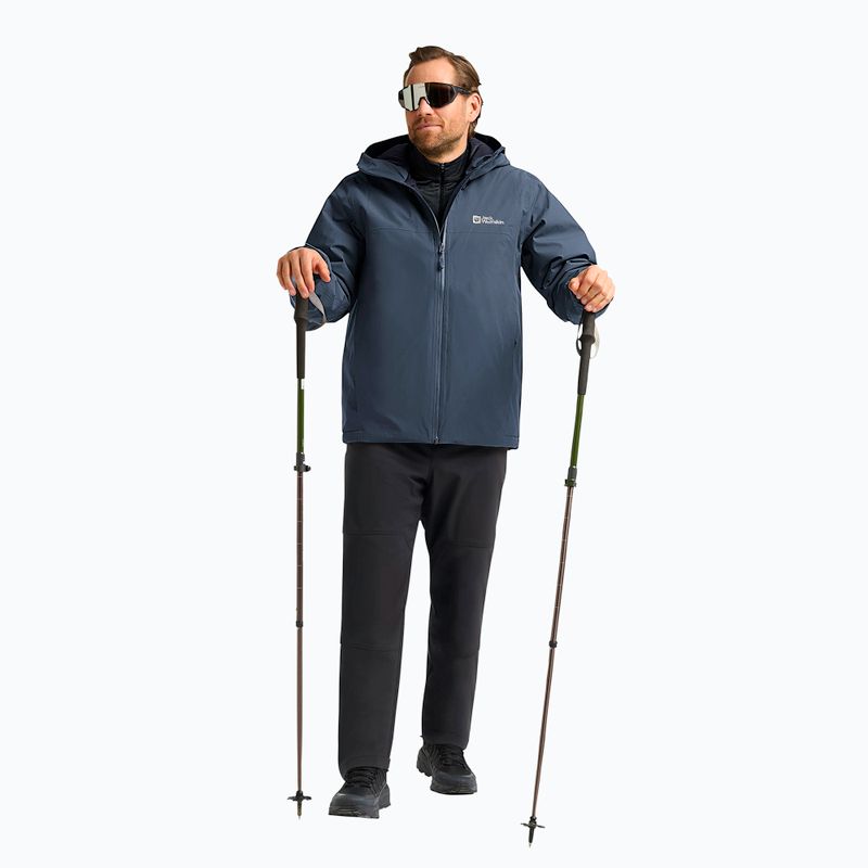 Kurtka ocieplana męska Jack Wolfskin Wisper Ins midnight sky/dark navy 2
