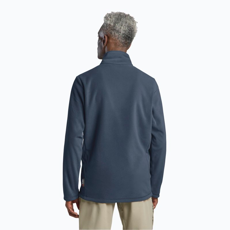 Bluza polarowa męska Jack Wolfskin Taunus Fz midnight sky 3