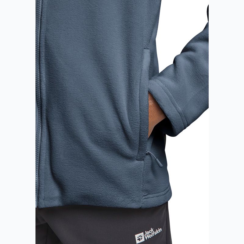 Bluza polarowa męska Jack Wolfskin Winterstein Fz midnight sky 5