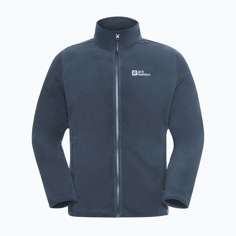 Bluza polarowa męska Jack Wolfskin Winterstein Fz midnight sky 7