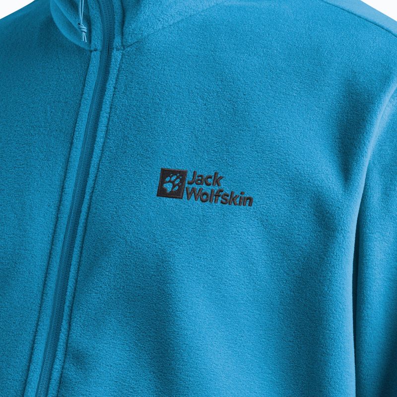 Bluza polarowa męska Jack Wolfskin Taunus Fz aurora blue 5