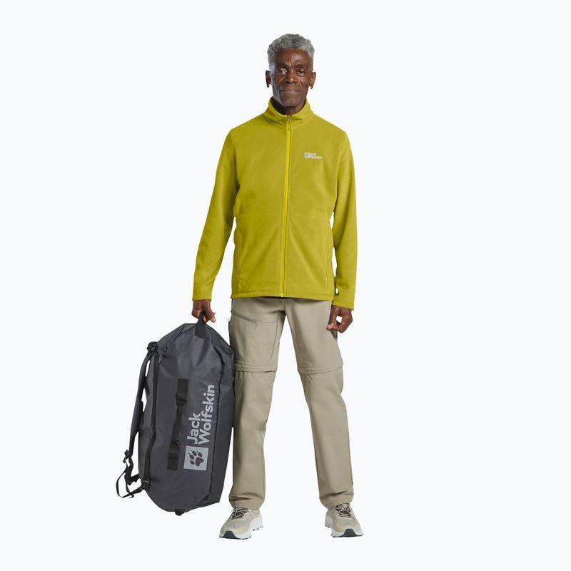 Bluza polarowa męska Jack Wolfskin Taunus Fz chartreuse 2