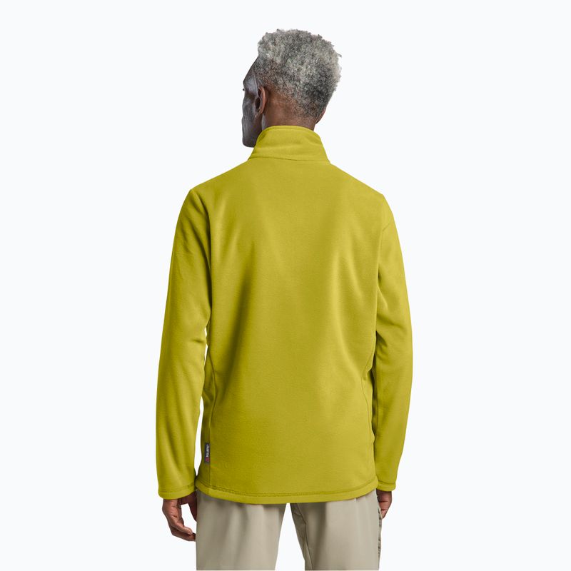 Bluza polarowa męska Jack Wolfskin Taunus Fz chartreuse 3