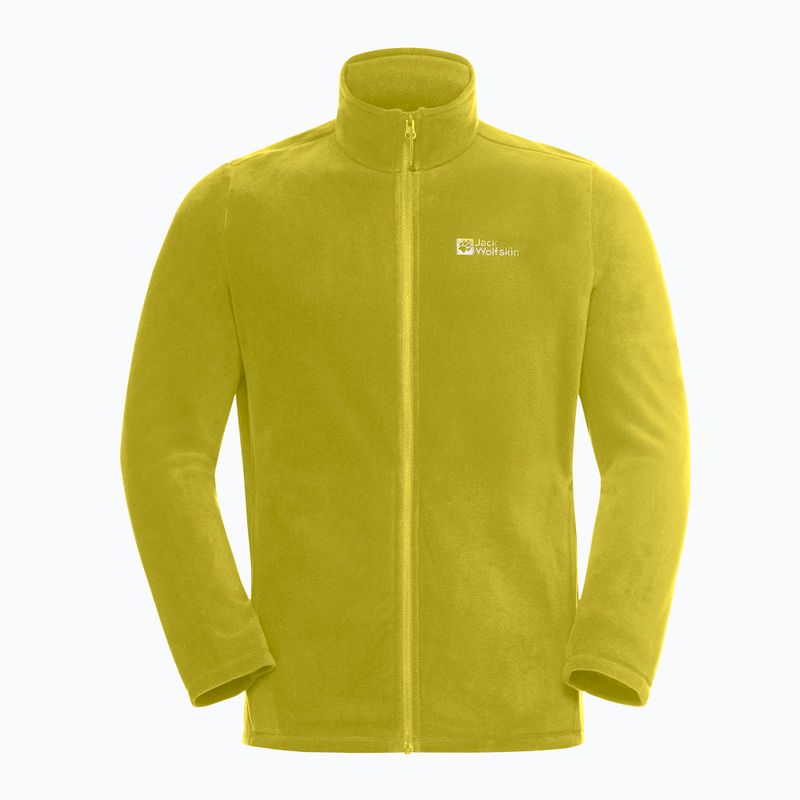 Bluza polarowa męska Jack Wolfskin Taunus Fz chartreuse 8