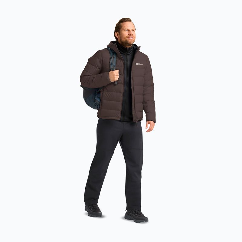 Kurtka puchowa męska Jack Wolfskin Ather Down Hoody peat 2