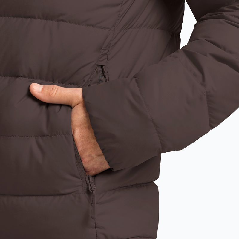 Kurtka puchowa męska Jack Wolfskin Ather Down Hoody peat 5