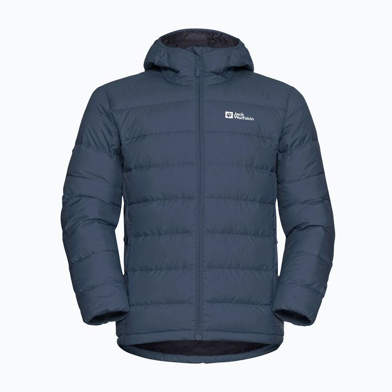 Kurtka puchowa męska Jack Wolfskin Ather Down Hoody midnight sky/dark navy 7