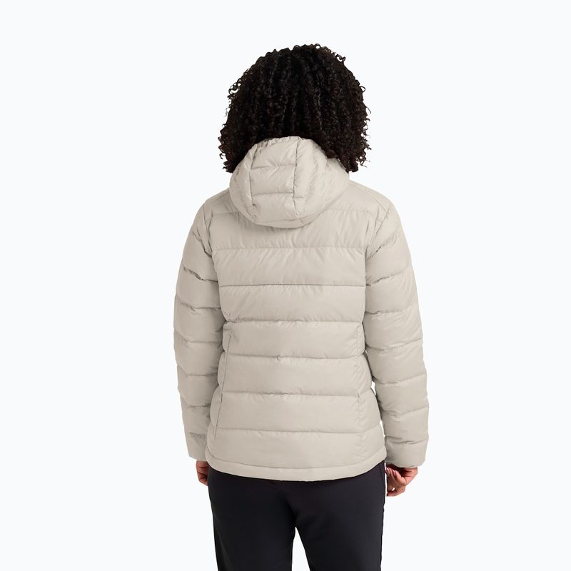 Kurtka puchowa damska Jack Wolfskin Ather Down Hoody pale sand 3