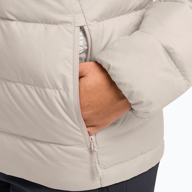 Kurtka puchowa damska Jack Wolfskin Ather Down Hoody pale sand 5