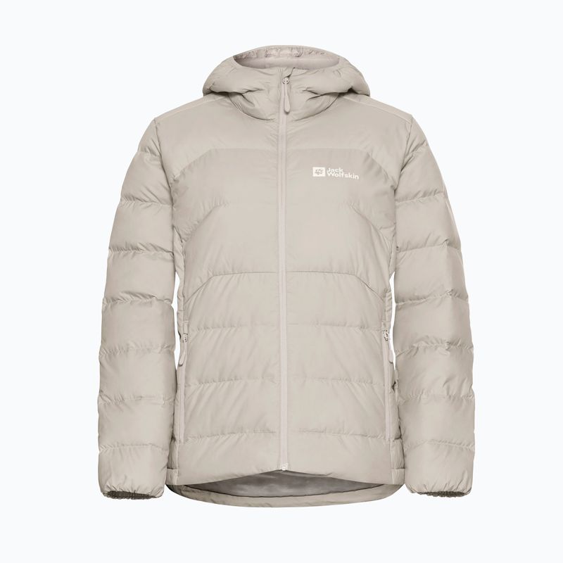 Kurtka puchowa damska Jack Wolfskin Ather Down Hoody pale sand 7
